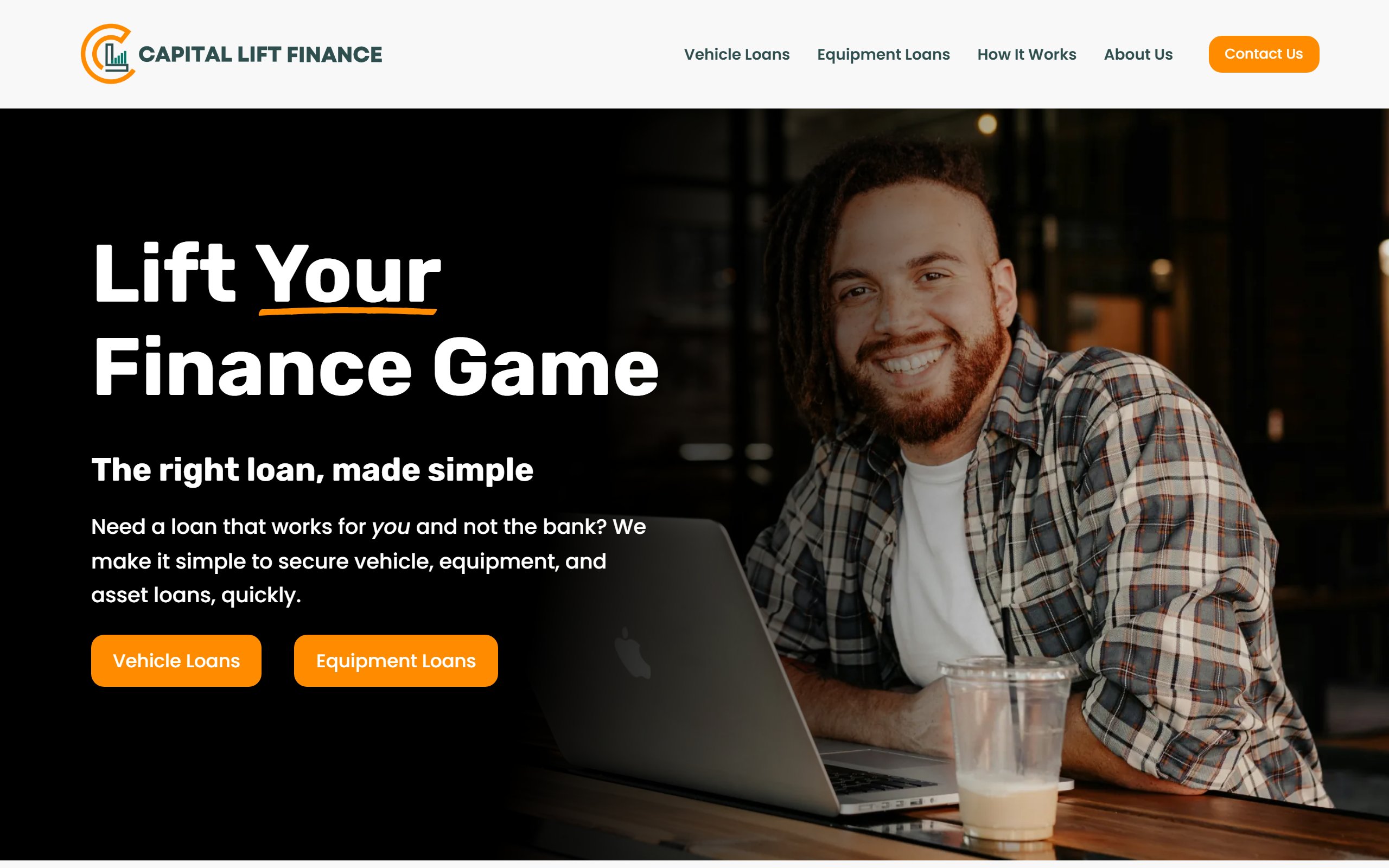 Capital Lift Finance website