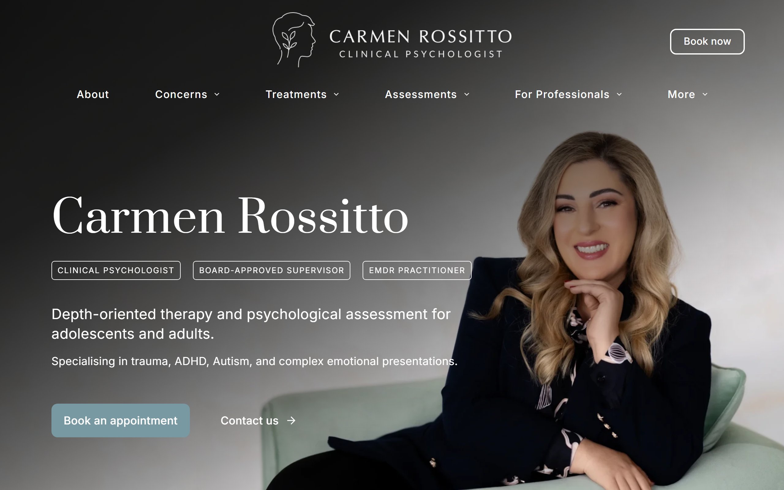 Carmen Rossitto website